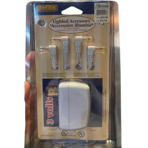 Lemax 271104 Carole Towne Switching Mode Power Adapter 3 Volt 4 Output Jacks New